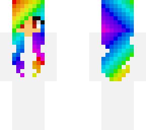 rainbow hair