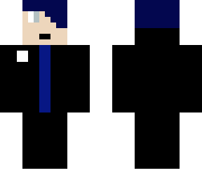 blue haired guy