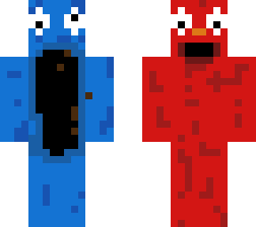 elmo monster!