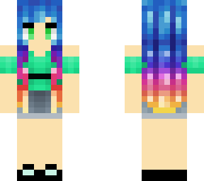 rainbow girl!