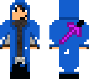 shiny blue wizard