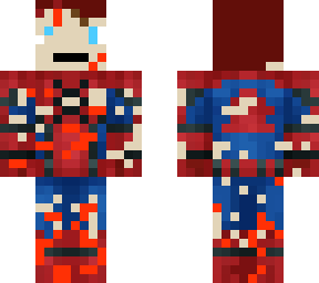 spiderman no mask(badly hurt)