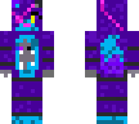 withered blacklight foxy (purple)