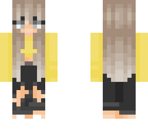yellow tumblr girl