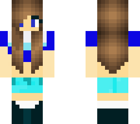 blue girl