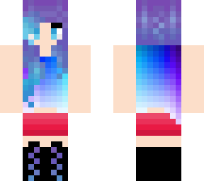 edit of asunayuki_yui's skin! aka galaxy fade tank top