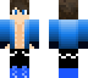 hot blue boy