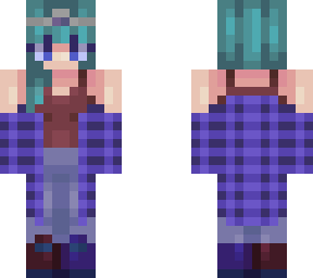 i am the flannel queen-full skin-