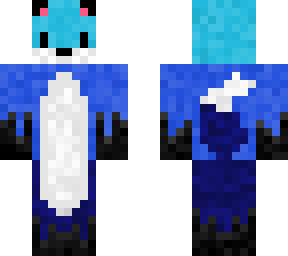 multi blue fox