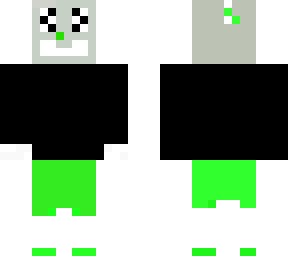 my green cuphead oc