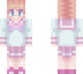 pastel school girl