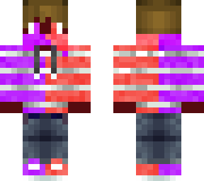 purple and red kid