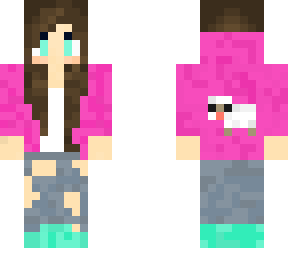 supa dope girl sheep skin thing