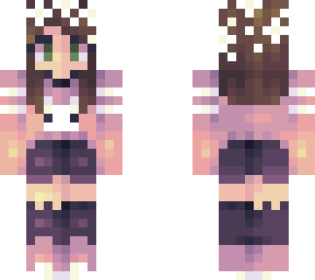 aesthetic bunny flower girl