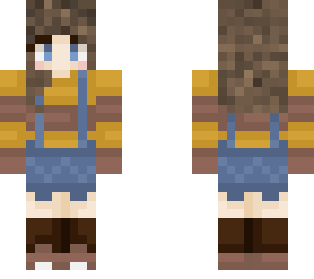 aesthetic overall girl