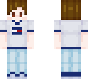 blue + brown