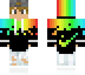 rainbow nike boy