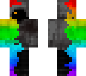 rainbow void steve