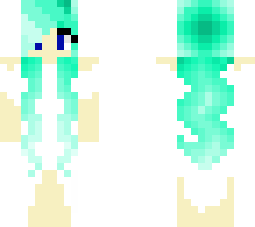 blue hair goddess of light