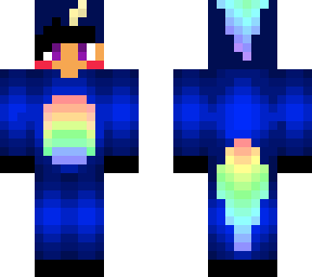 blue unicorn boy