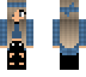 blue girl