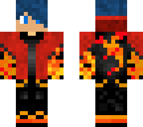 fire wolf person