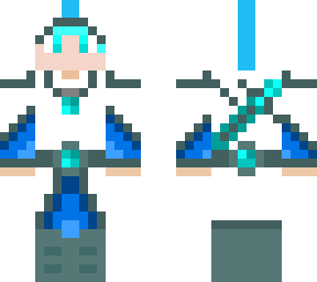 light blue magician