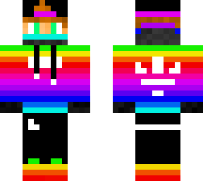 neon rainbow suppreme kid