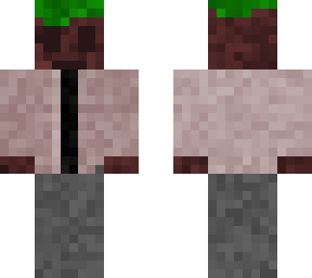 piece of dirt wearing clothes
