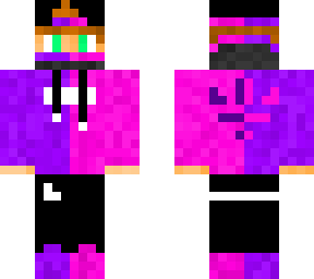 pink and purple suppreme kid (addidas logo on back)