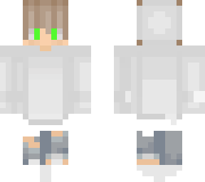 skin hoodie   white pvp edrianytxx