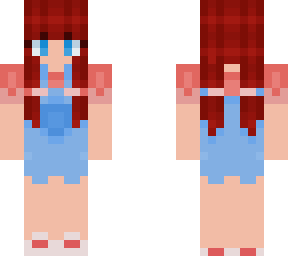 -red ponytails-