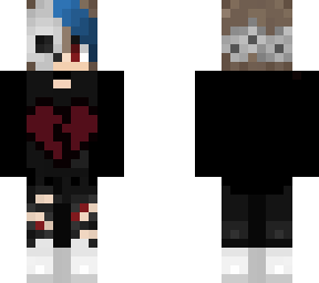 emo skull boy