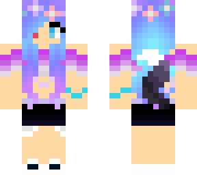 galaxy wolf girl