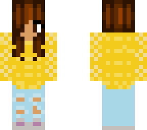 girl with brown hair