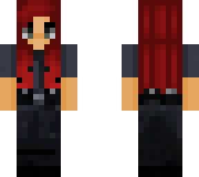 red head cop girl