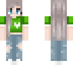 green girl