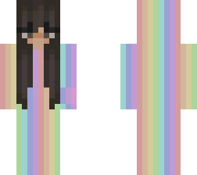 rainbow girl