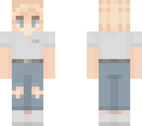Blonde Skinny Legend | Minecraft Skin