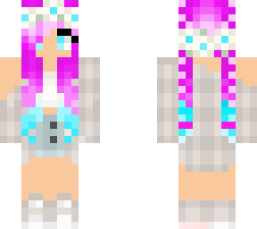 boxer braids pink blue edit