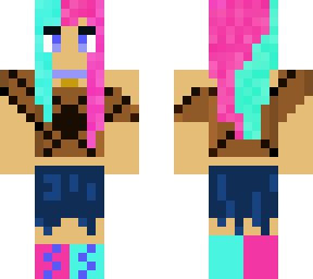 cotton candy chocolate (thanks emeraldone!)