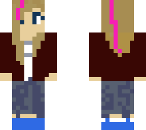 girl in hoodie
