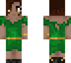 green elegant dress