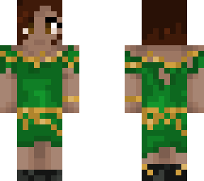 green elegant dress edit