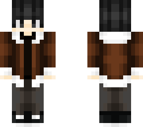 nico d, angelo son of hades outfit base  brown coat  death