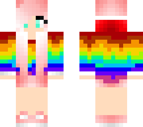 rainbow girl