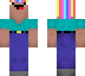 rainbow hair derp