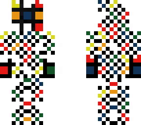 scrambled rubix cube, solvable, chain mail