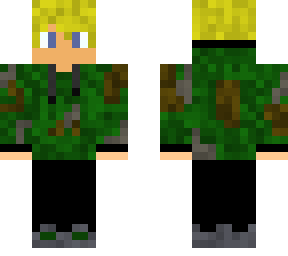 blonde camo boy