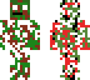 bloody zombie.